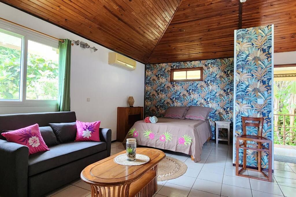 Bungalow Tipanier - Vue Parfaite Tevaitoa Dış mekan fotoğraf